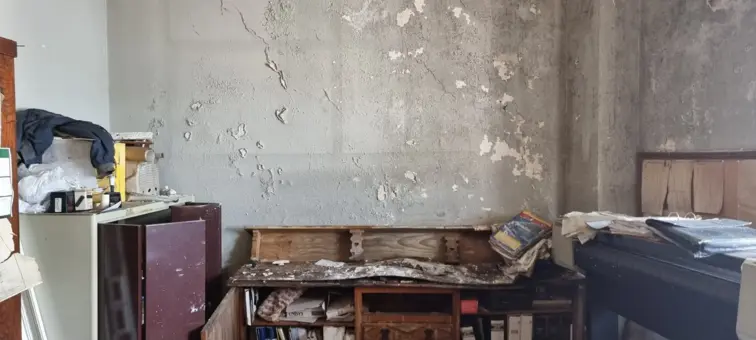 Interior da Casa do Douro e falta de condições